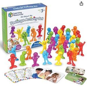 Learning Resources All About Me Feelings Activity Set-Emotional Regulation Tools